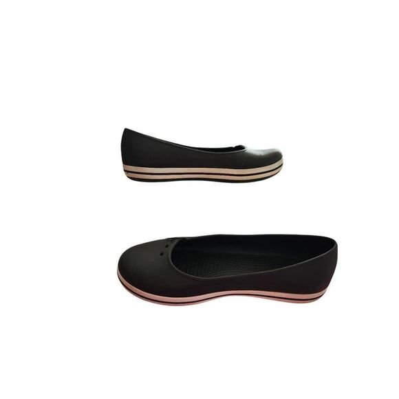 Crocs Sapatilha Crocband Flats Size 7 - Picture 1 of 6